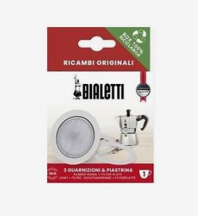 Bialetti Dichtungsringe + Filterplatten