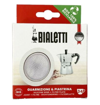 Bialetti Dichtungsringe + Filterplatten