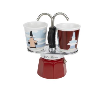 Bialetti Mini Express mit 2 Tassen
