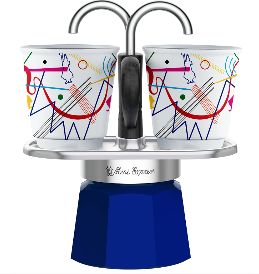 Bialetti Mini Express mit 2 Tassen