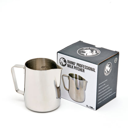 Rhino Milchkännchen Milk Pitcher Edelstahl