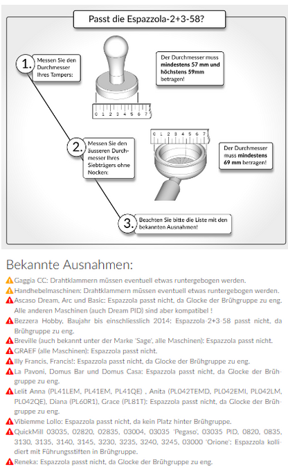 Espazzola Brühgruppenreiniger