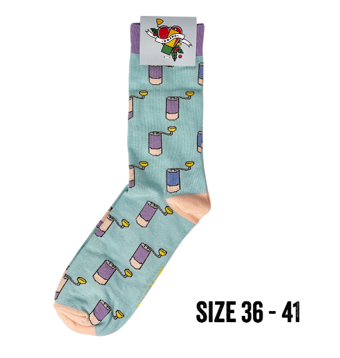 Socken Kaffeemühle Comandante